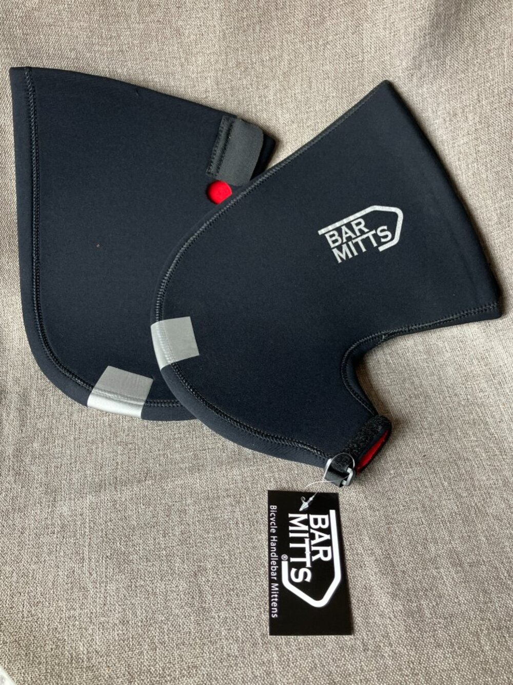NEW Bar Mitts C202BLK Road Bike Drop-bar Handlebar Mitts, Large